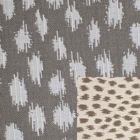 Sample of Sunbrella Agra Pebble 145147-0002 Fusion Collection - Reversible Upholstery Fabric (Dark Side)
