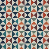Sample of Sunbrella Array Caribbean 145654-0003 Dimension Collection Upholstery Fabric