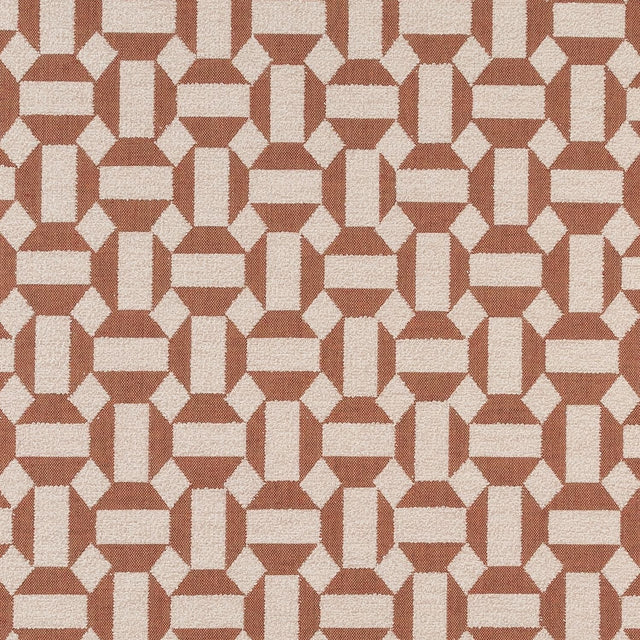 Sample of Sunbrella Assemble II Clay 47247-0002 Upholstery Fabric