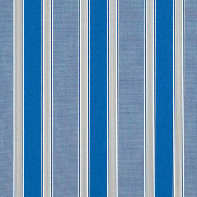 Sample of Sunbrella Baycrest Pacific 4993-0000 46-Inch Stripes Awning / Shade Fabric