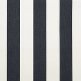 Sample of Sunbrella Beaufort Captain Navy 4708-0000 46-Inch Stripes Awning / Shade Fabric