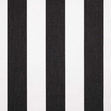 Sample of Sunbrella Beaufort Classic 4982-0000 46-Inch Stripes Mayfield Collection Awning / Shade Fabric