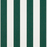 Sample of Sunbrella Beaufort Forest Green/Natural 6 Bar 4806-0000 46-Inch Stripes Awning / Shade Fabric