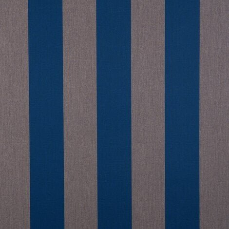 Sample of Sunbrella Beaufort Peacock 4771-0000 46-Inch Stripes Awning / Shade Fabric