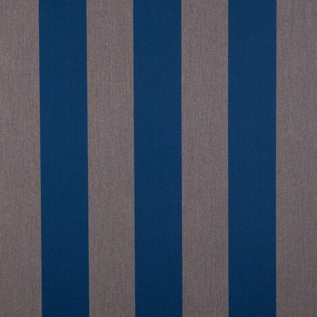Sample of Sunbrella Beaufort Peacock 4771-0000 46-Inch Stripes Awning / Shade Fabric