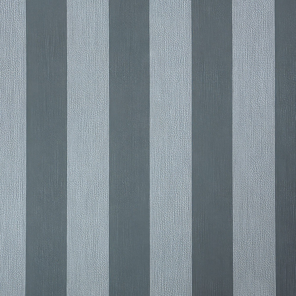 Sample of Sunbrella Beaufort Storm 4742 - 0000 46 - Inch Stripes Awning / Shade Fabric - Outdoor Fabric Central