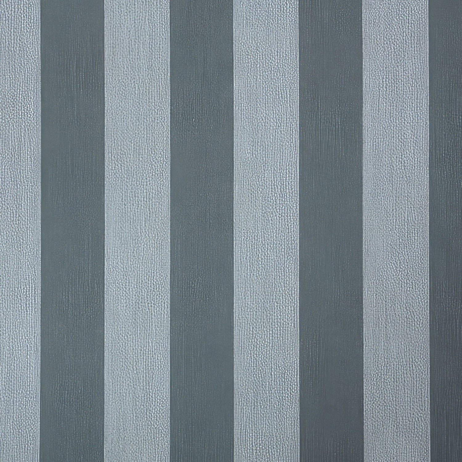 Sample of Sunbrella Beaufort Storm 4742 - 0000 46 - Inch Stripes Awning / Shade Fabric - Outdoor Fabric Central
