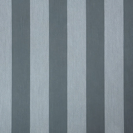 Sample of Sunbrella Beaufort Storm 4742 - 0000 46 - Inch Stripes Awning / Shade Fabric - Outdoor Fabric Central