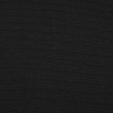 Sample of Sunbrella Black 6008-0000 60-Inch Shade Fabric