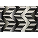Sample of Sunbrella by Magitex Bora Bora Black Pacific Collection Upholstery Fabric - Outdoor Fabric Central