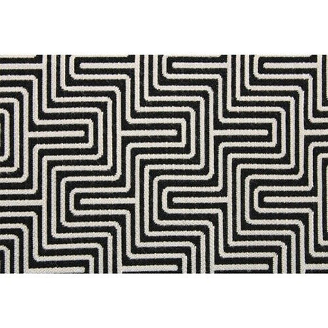 Sample of Sunbrella by Magitex Bora Bora Black Pacific Collection Upholstery Fabric - Outdoor Fabric Central