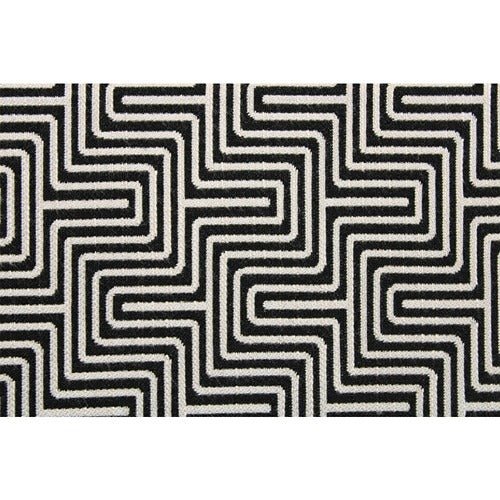Sample of Sunbrella by Magitex Bora Bora Black Pacific Collection Upholstery Fabric - Outdoor Fabric Central