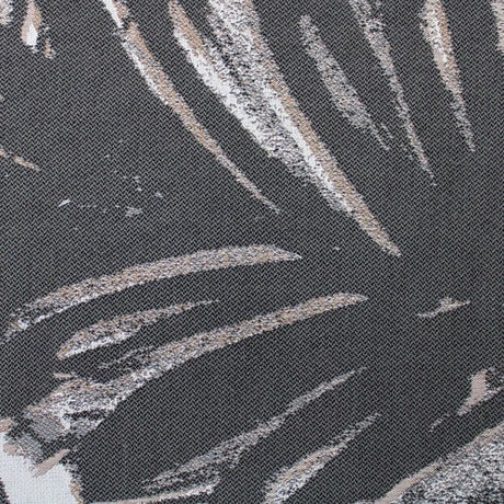 Sample of Sunbrella by Magitex Paradiso Charcoal Santorini Collection Upholstery Fabric - Outdoor Fabric Central