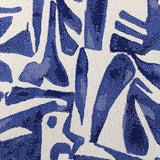 Sample of Sunbrella by Magitex Paros Cobalt Santorini Collection Upholstery Fabric - Outdoor Fabric Central