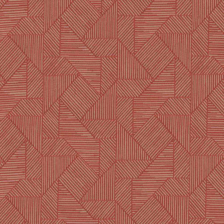 Sample of Sunbrella by Mayer Acuco Coral 445 - 009 Wonderlust Collection Upholstery Fabric - Outdoor Fabric Central