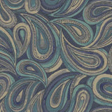 Sample of Sunbrella by Mayer Boteh Cerulean 414 - 004 Imagine Collection Upholstery Fabric - Outdoor Fabric Central