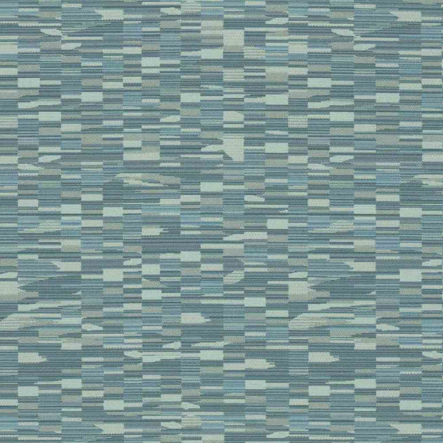 Sample of Sunbrella by Mayer Collage Cerulean 417 - 014 Imagine Collection Upholstery Fabric - Outdoor Fabric Central
