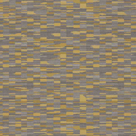Sample of Sunbrella by Mayer Collage Goldenrod 417 - 002 Imagine Collection Upholstery Fabric - Outdoor Fabric Central