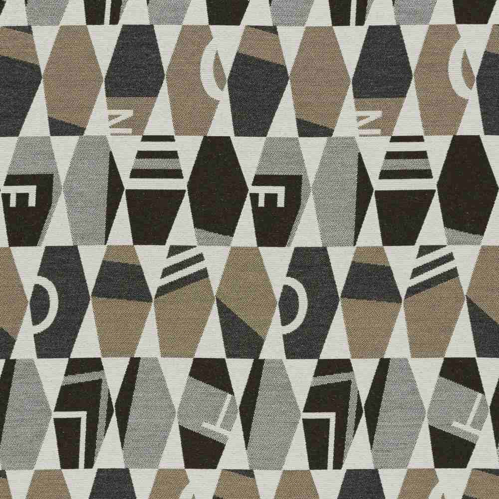 Sample of Sunbrella by Mayer Signs Cobblestone 432 - 006 Vollis Simpson Collection Upholstery Fabric - Outdoor Fabric Central