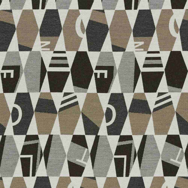 Sample of Sunbrella by Mayer Signs Cobblestone 432 - 006 Vollis Simpson Collection Upholstery Fabric - Outdoor Fabric Central