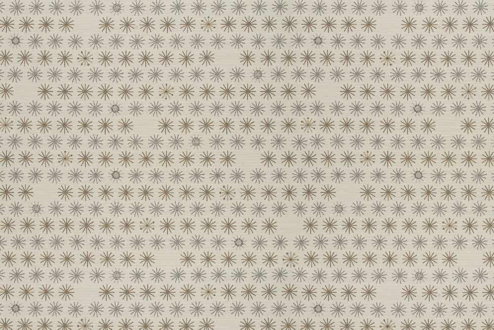 Sample of Sunbrella by Mayer Spokes Quartz 435 - 007 Vollis Simpson Collection Upholstery Fabric - Outdoor Fabric Central