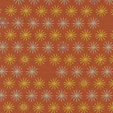 Sample of Sunbrella by Mayer Spokes Sunset 435 - 009 Vollis Simpson Collection Upholstery Fabric - Outdoor Fabric Central