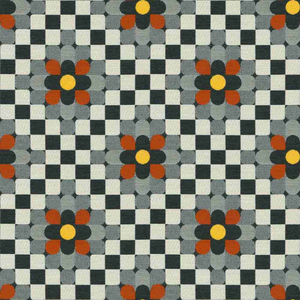Sample of Sunbrella by Mayer Sula Spark 446 - 009 Wonderlust Collection Upholstery Fabric - Outdoor Fabric Central