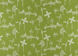 Sample of Sunbrella by Mayer Whirligig Parrot 431 - 003 Vollis Simpson Collection Upholstery Fabric - Outdoor Fabric Central
