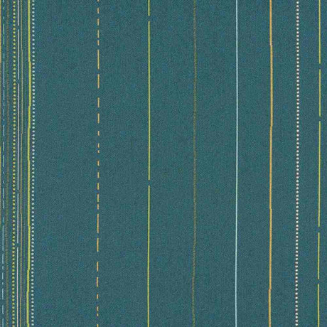 Sample of Sunbrella by Mayer Wilson Lagoon 436 - 003 Vollis Simpson Collection Upholstery Fabric - Outdoor Fabric Central