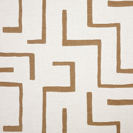 Sample of Sunbrella Cairo Teak 305529-0002 Upholstery Fabric