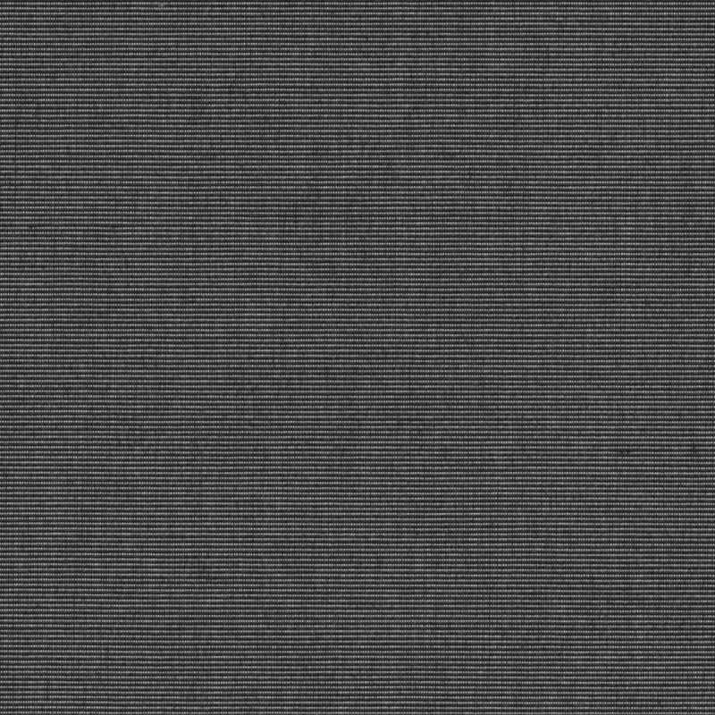 Sample of Sunbrella Canvas Charcoal SJA 3705 137 European Collection Upholstery Fabric