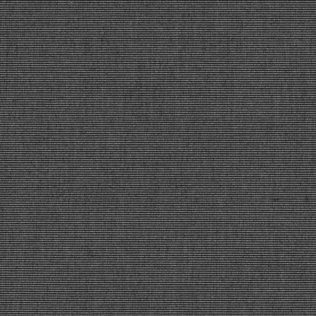 Sample of Sunbrella Canvas Charcoal SJA 3705 137 European Collection Upholstery Fabric