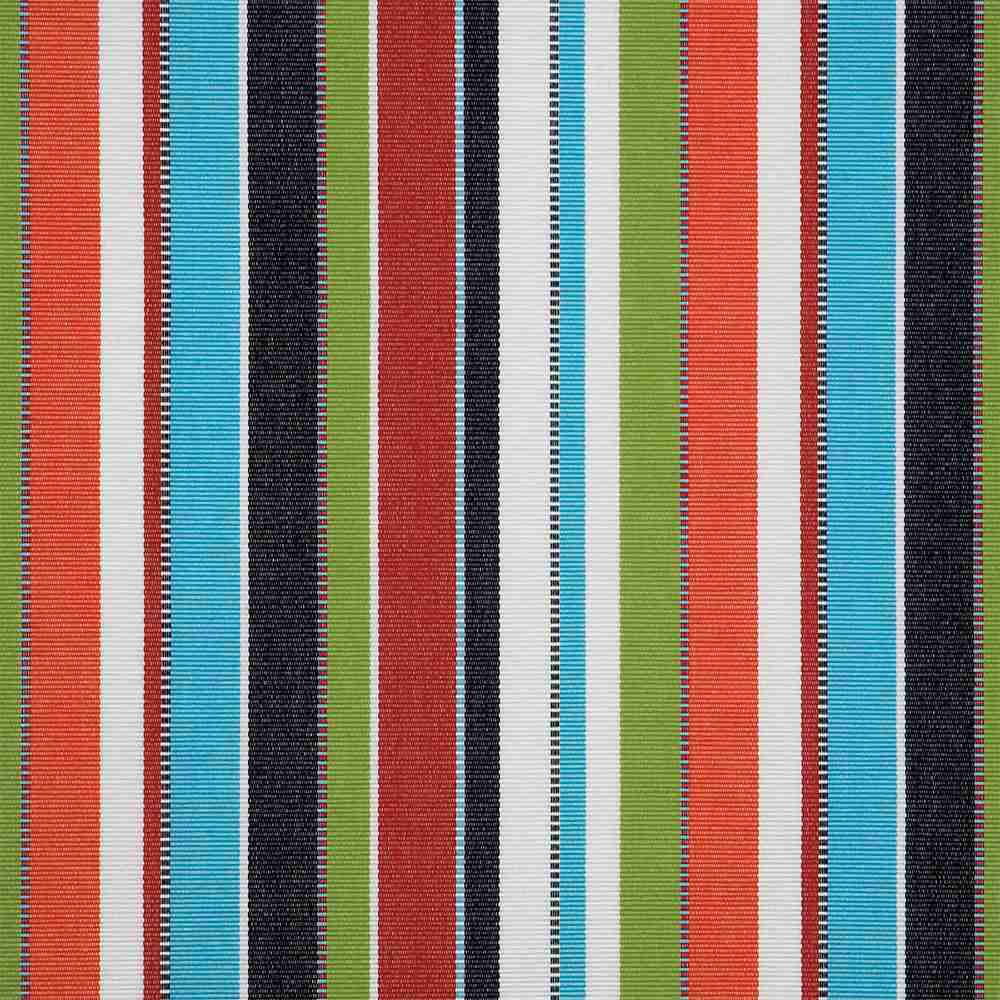 Sample of Sunbrella Carousel Confetti 7774-0000 Elements Collection Upholstery Fabric
