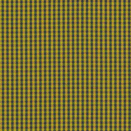 Sample of Sunbrella Checks Oliver Yellow CHE F061 140 European Collection Upholstery Fabric