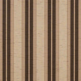 Sample of Sunbrella Chocolate Chip Fancy 4776-0000 46-Inch Stripes Awning / Shade Fabric