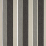 Sample of Sunbrella Clinton Granite 4888-0000 46-Inch Stripes Awning / Shade Fabric