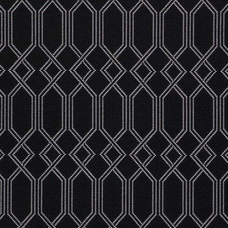 Sample of Sunbrella Connection Onyx 145153-0000 Fusion Collection Upholstery Fabric