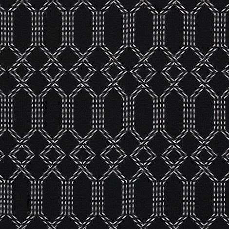 Sample of Sunbrella Connection Onyx 145153-0000 Fusion Collection Upholstery Fabric