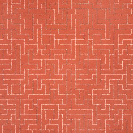 Sample of Sunbrella Create Guava 145844-0003 Balance Collection Upholstery Fabric