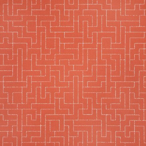 Sample of Sunbrella Create Guava 145844-0003 Balance Collection Upholstery Fabric