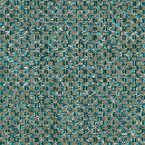 Sample of Sunbrella Crosshatch II Lagoon 145347-0002 Elements Collection Upholstery Fabric
