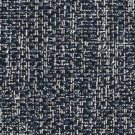 Sample of Sunbrella Crosshatch II Midnight 145347-0003 Elements Collection Upholstery Fabric