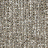 Sample of Sunbrella Crosshatch II Stone 145347-0004 Elements Collection Upholstery Fabric