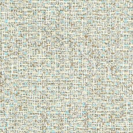 Sample of Sunbrella Crosshatch Mist 145346-0002 Elements Collection Upholstery Fabric
