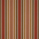 Sample of Sunbrella Eastland Redwood 4813-0000 46-Inch Stripes Awning / Shade Fabric
