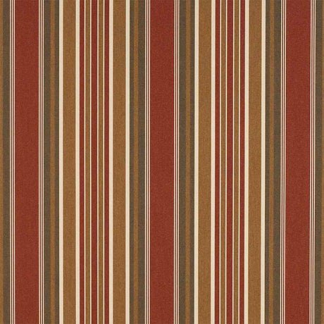 Sample of Sunbrella Eastland Redwood 4813-0000 46-Inch Stripes Awning / Shade Fabric