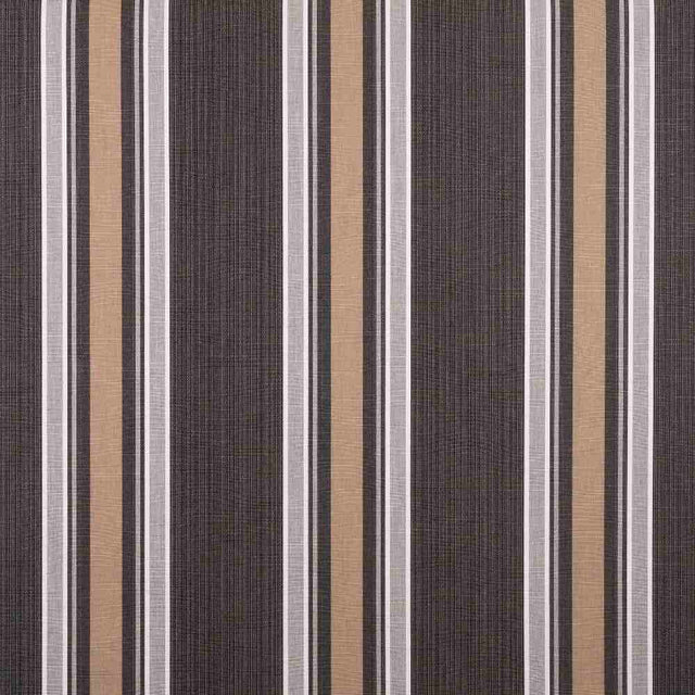Sample of Sunbrella Emblem Classic 4824 - 0000 46 - Inch Stripes Mayfield Collection Awning / Shade Fabric - Outdoor Fabric Central
