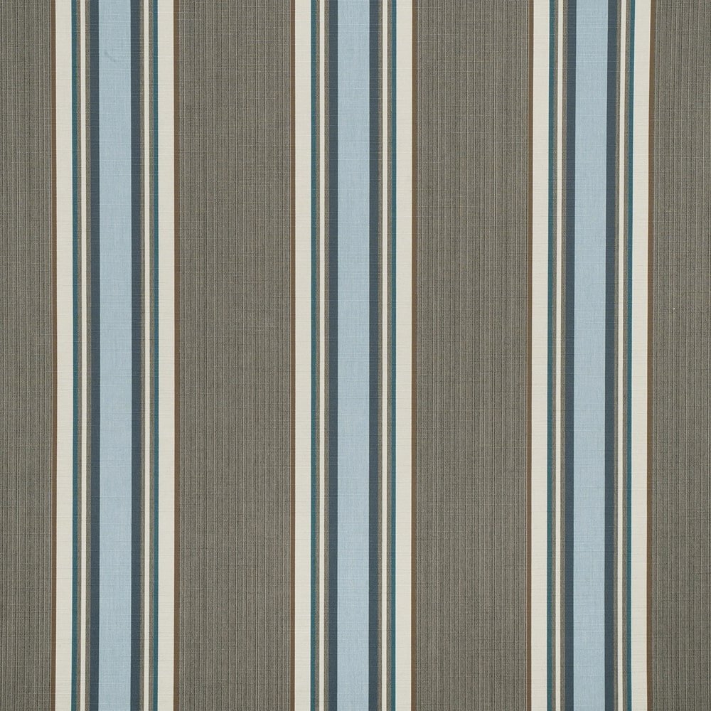 Sample of Sunbrella Emblem Dew 4839-0000 46-Inch Stripes Mayfield Collection Awning / Shade Fabric