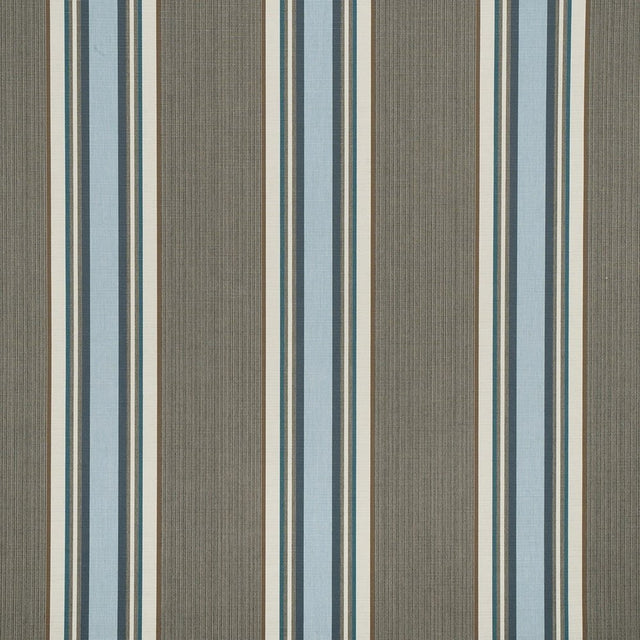 Sample of Sunbrella Emblem Dew 4839-0000 46-Inch Stripes Mayfield Collection Awning / Shade Fabric