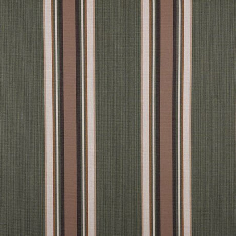 Sample of Sunbrella Emblem Fern 4801 - 0000 46 - Inch Stripes Mayfield Collection Awning / Shade Fabric - Outdoor Fabric Central
